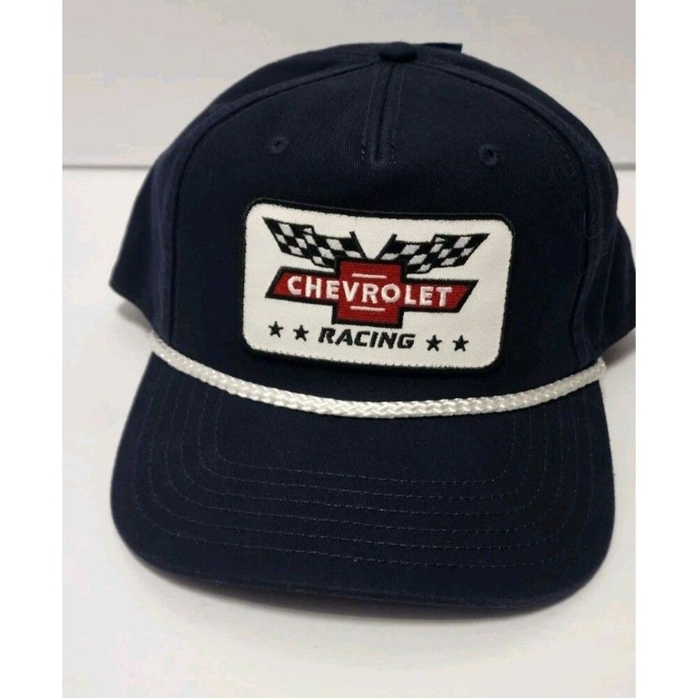 Chevrolet Racing Blue Rope Snapback – GM Licensed Mad Engine Adjustable Hat